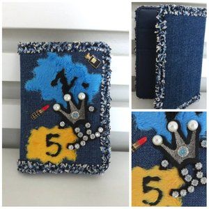NWOT WOMEN BULE COCO PASSPORT HOLDER CASE HANDMADE